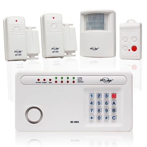 alarm burglar monitoring system